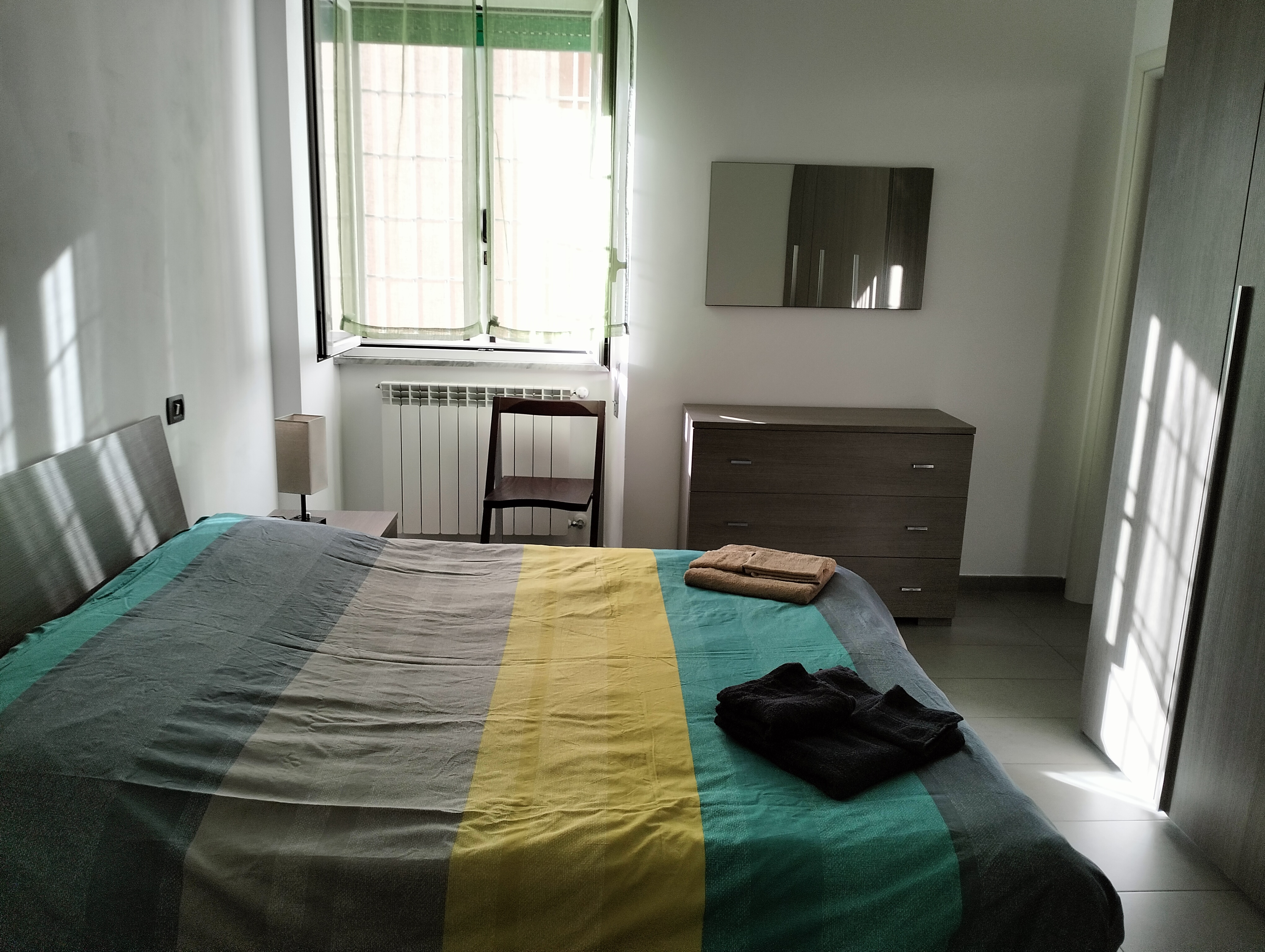Camera da letto di Casa Monteverde Roma